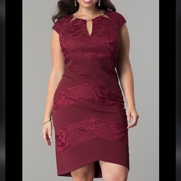 BRAND NEW MELROSE MELROSE SOCIAL ROUNDNECK LINE SLEEVELESS DRESS - Picture 1 of 16